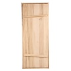 Дверь для бани и сауны, 160×80 см по коробке, липа, на клиньях, массив, «Добропаровъ» - Фото 2