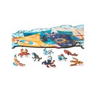 Пазл деревянный «Корабль», размер XL — 30,6 × 55,4 см, 334 детали - фото 24305058