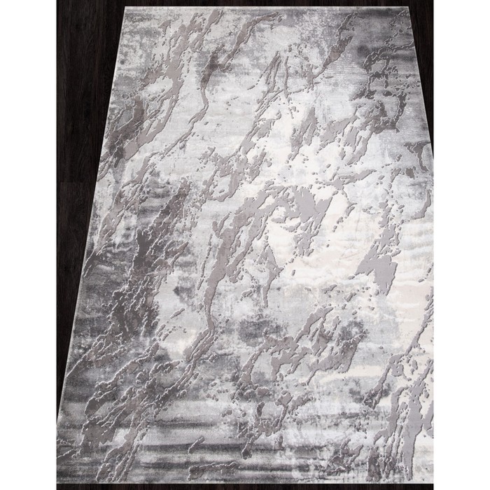 Ковёр прямоугольный Armina 04075G, размер 160x230 см, цвет grey / grey