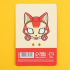 Значок деревянный «Железный кот», 3 х 3 см - Фото 7