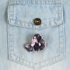 Значок деревянный «Wednesday», 3,5 х 3,6 см - Фото 5