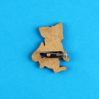 Значок деревянный Avamur, 2.7×3.6 см - Фото 3