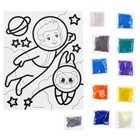 Набор для творчества: лунная фреска и волшебная вышивка «Космос» - Фото 7