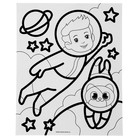 Набор для творчества: лунная фреска и волшебная вышивка «Космос» - Фото 9