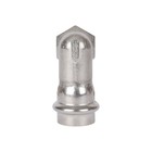 Угольник-переходник ROMMER RSS-0009-002212, ВПр-ВР, d=22 мм x 1/2", пресс, нерж. сталь - Фото 3