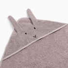 Набор «Крошка Я» (полотенце-уголок, рукавица, нагрудник), хлопок 100%, розовое - Фото 6