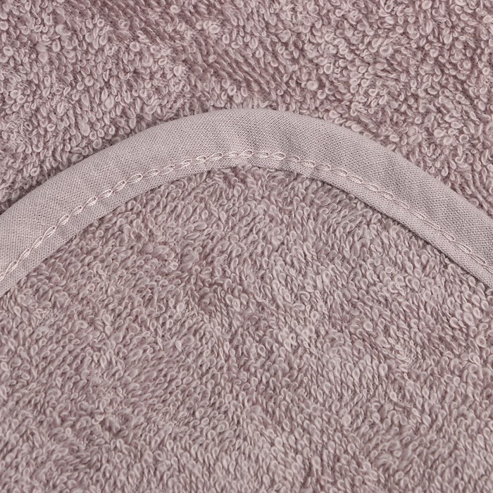 Набор Крошка Я (полотенце-уголок, рукавица, нагрудник), розовый, 100% хл, 360 гр/м2