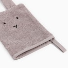 Набор «Крошка Я» (полотенце-уголок, рукавица, нагрудник), хлопок 100%, розовое - Фото 10