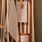 Полотенце махровое Love Life Sculls 30×50 см, 100% хлопок, 450 г/м², светло-розовое - Фото 2