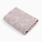 Полотенце махровое Love Life Sculls 70×140 см, 100% хлопок, 450 г/м², светло-розовое - Фото 9