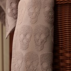 Полотенце махровое Love Life Sculls 70×140 см, 100% хлопок, 450 г/м², светло-розовое - Фото 6