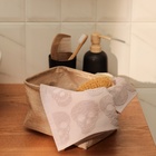 Полотенце махровое Love Life Sculls 70×140 см, 100% хлопок, 450 г/м², светло-розовое - Фото 7