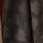 Полотенце махровое Love Life Hearts, 70×140 см, хлопок 100%, тёмно-серое - Фото 4