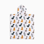 Полотенце - пончо детское LoveLife «Дино», 100% хлопок, 235 г/м² - Фото 8