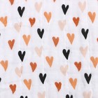 Полотенце - пончо детское муслиновое LoveLife «Сердечки», хлопок 100% - Фото 6