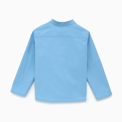 Рубашка джинсовая для мальчика KAFTAN, голубая, размер 32 (110-116 см)