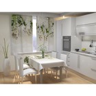 Фотошторы для кухни «Верх из орхидей», размер 150 × 180 см, габардин - фото 291659190