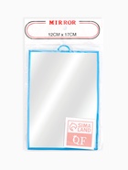 Зеркало настольное, прямоугольное, настенное, 12×17 см, (11×16 см), МИКС - Фото 4