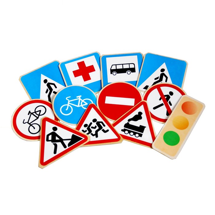 Игровой набор «‎Знаки дорожного движения»‎ - фото 1884224677