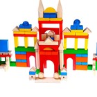 Конструктор деревянный «‎Красочный замок»‎ - фото 6985119