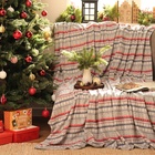 Плед флисовый новогодний Экономь и Я «Новогодний узор» 150×200 см - Фото 5