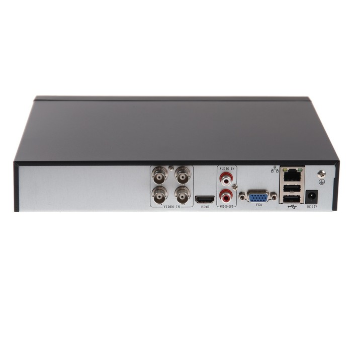 Видеорегистратор гибридный, EL RA-841_V.1, 4 канала, 5MП, DVR/HVR/NVR, H.265/H.264