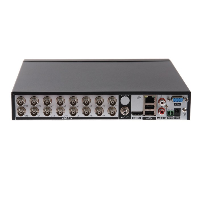 Видеорегистратор гибридный, EL RA-5161_V.1, 16 каналов, 5MП, DVR/HVR/NVR, H.265/H.264