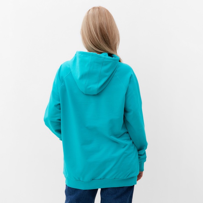 Толстовка женская, цвет мята, размер 48 64242