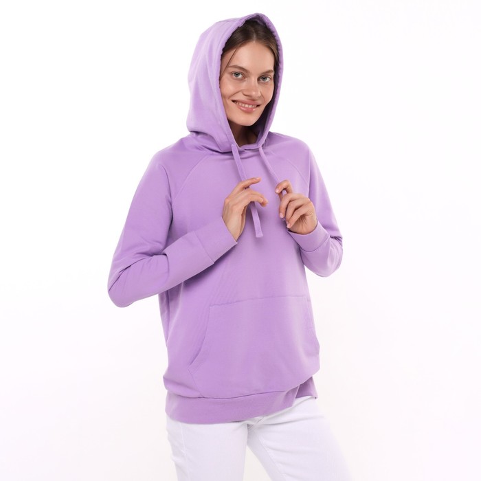 Толстовка женская, цвет сирень, размер 44 64246