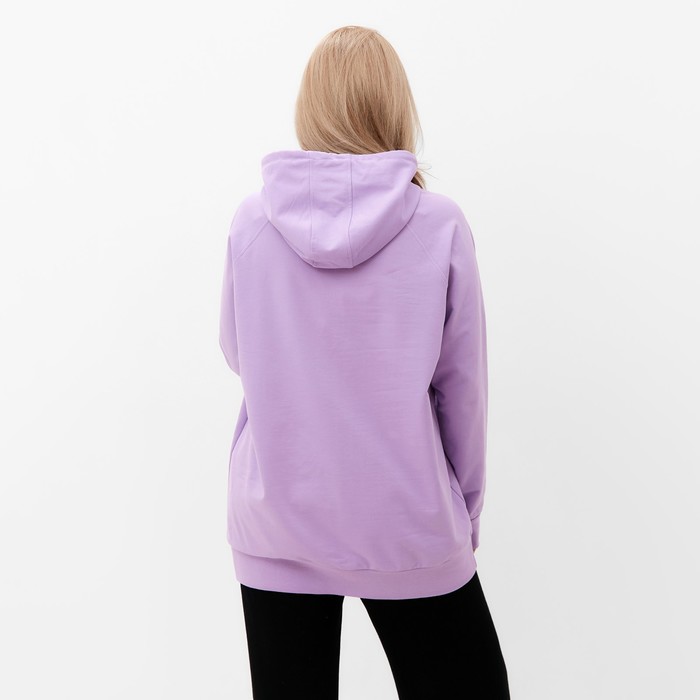 Толстовка женская, цвет сирень, размер 52 64249