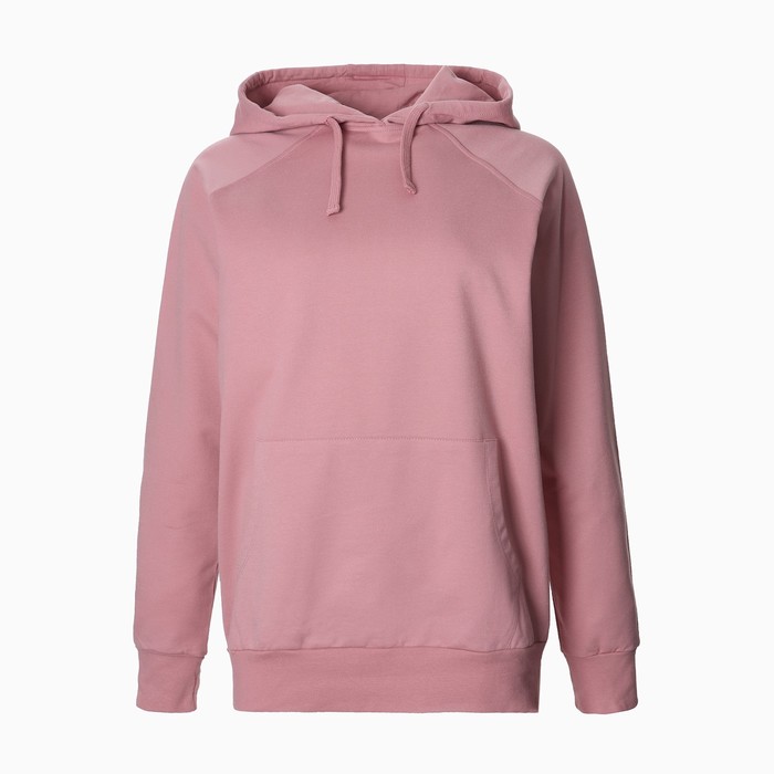 Толстовка женская, цвет сухая роза, размер 52 64254