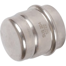 Заглушка ROMMER RSS-0025-000054, ВПр, d=54 мм, пресс, нержавеющая сталь