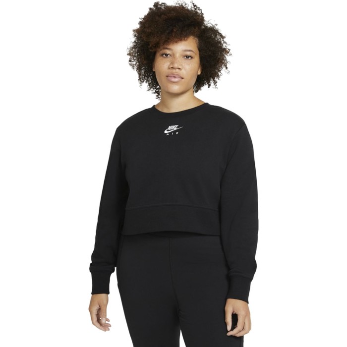 Свитшот женский Nike W Sportswear Air Crew Sweatshirt Plus Size, размер 54-56 RUS