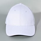 Кепка однотонная, белая, хлопок - фото 24551341 Кепка однотонная, белая, хлопок - фото 24551341