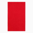 Полотенце махровое 50х80 см, красный, 360г/м, хл100% - фото 22363752