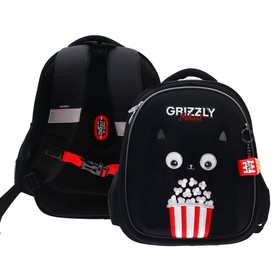Рюкзак каркасный, 36 х 28 х 20 см, Grizzly RAz-386, чёрный RAz-386-2_2