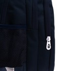 Рюкзак школьный, 40 х 27 х 20 см, Grizzly 361, эргономичная спинка, отделение для ноутбука, синий RG-361-2_3 - Фото 16