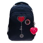 Рюкзак школьный, 40 х 27 х 20 см, Grizzly 361, эргономичная спинка, отделение для ноутбука, синий RG-361-2_3 - Фото 3