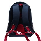 Рюкзак школьный, 40 х 27 х 20 см, Grizzly 361, эргономичная спинка, отделение для ноутбука, синий RG-361-2_3 - Фото 5