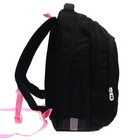 Рюкзак школьный, 40 х 27 х 20 см, Grizzly 361, эргономичная спинка, отделение для ноутбука, чёрный RG-361-2_1 - Фото 4