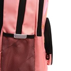 Рюкзак школьный, 39 х 30 х 19 см, Grizzly, эргономичная спинка, розовый RG-362-3_2 - фото 22364421