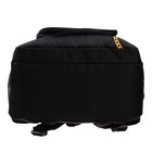 Рюкзак школьный, 39 х 30 х 19 см, Grizzly, эргономичная спинка, чёрный RG-362-3_1 - Фото 7