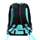 Рюкзак школьный, 40 х 25 х 13 см, Grizzly 364, эргономичная спинка, чёрный RG-364-4_1 - фото 24302398