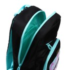 Рюкзак школьный, 40 х 25 х 13 см, Grizzly 364, эргономичная спинка, чёрный RG-364-4_1 - фото 24302403