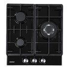 Варочная поверхность NORDFROST HS 4532 B, газовая, 3 конфорки, чёрный - Фото 1