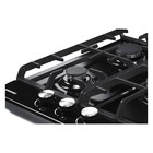 Варочная поверхность NORDFROST HS 4532 B, газовая, 3 конфорки, чёрный - Фото 3