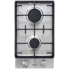 Варочная поверхность NORDFROST HS 3022 X, газовая, 2 конфорки, нержавеющая сталь - Фото 1