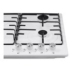 Варочная поверхность NORDFROST HS 6040 W, газовая, 4 конфорки, белый - Фото 5