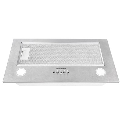 Вытяжка NORDFROST FB 6060 X, встраиваемая, 550 м3/ч, 3 скорости, нержавеющая сталь