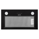 Вытяжка NORDFROST FB 6060 B, встраиваемая, 550 м3/ч, 3 скорости, чёрный - Фото 2